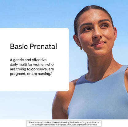 Basic Prenatal for Pregnant and Nursing Women